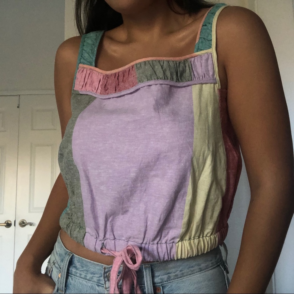 Current Air Multicolor Crop Top 🥳